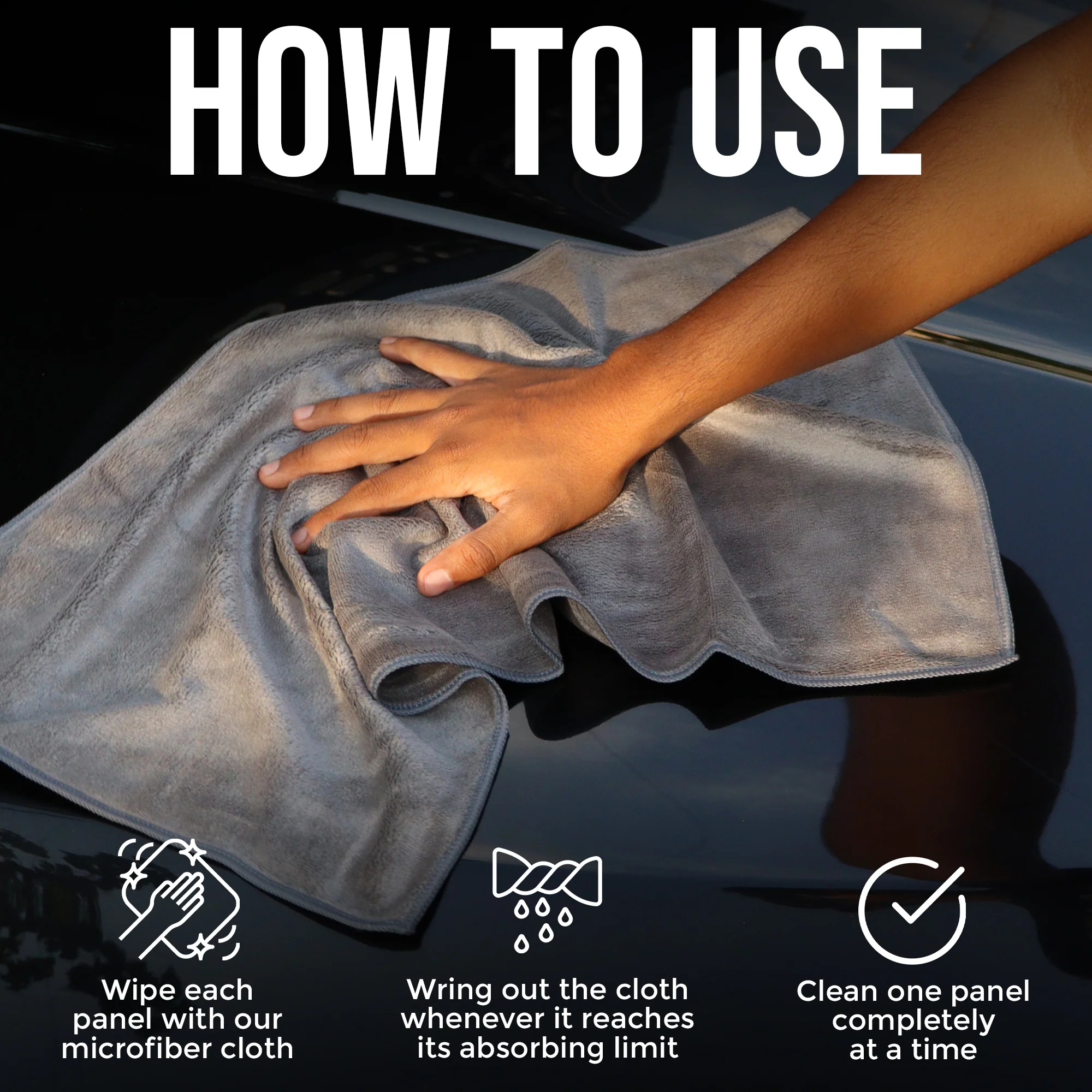 CAR101 400 GSM Microfiber Cloth - Image 4