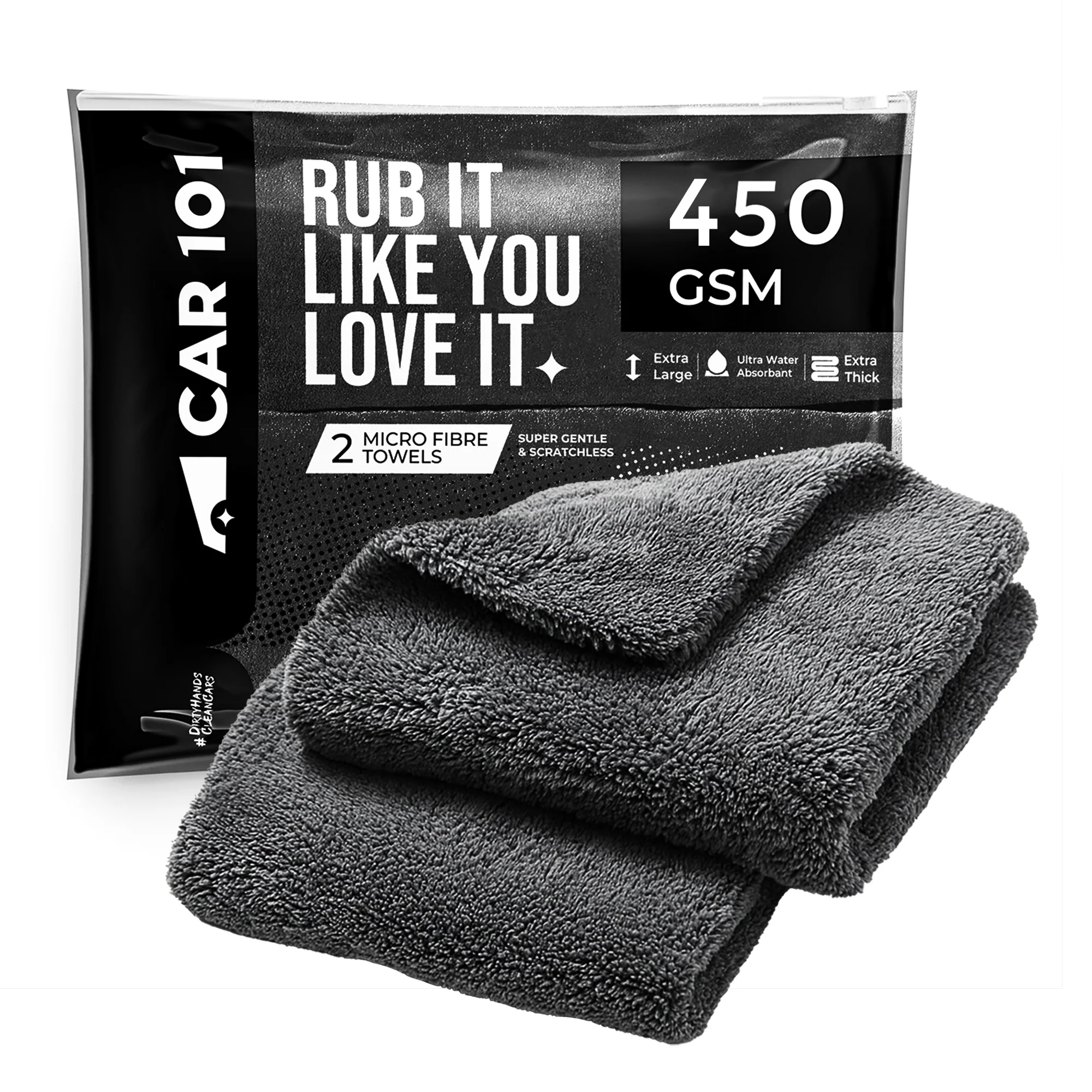 450 GSM Microfiber Towels – Ultra Absorbent & Super Soft - Image 9