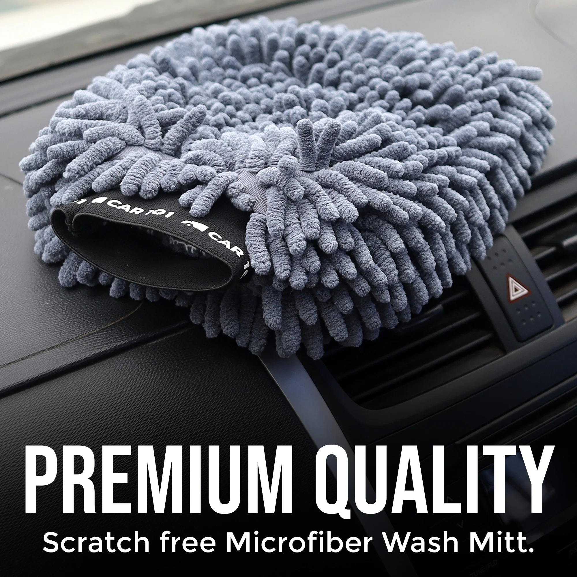 CAR 1O1 Chenille Microfiber Wash Mitt - Image 3