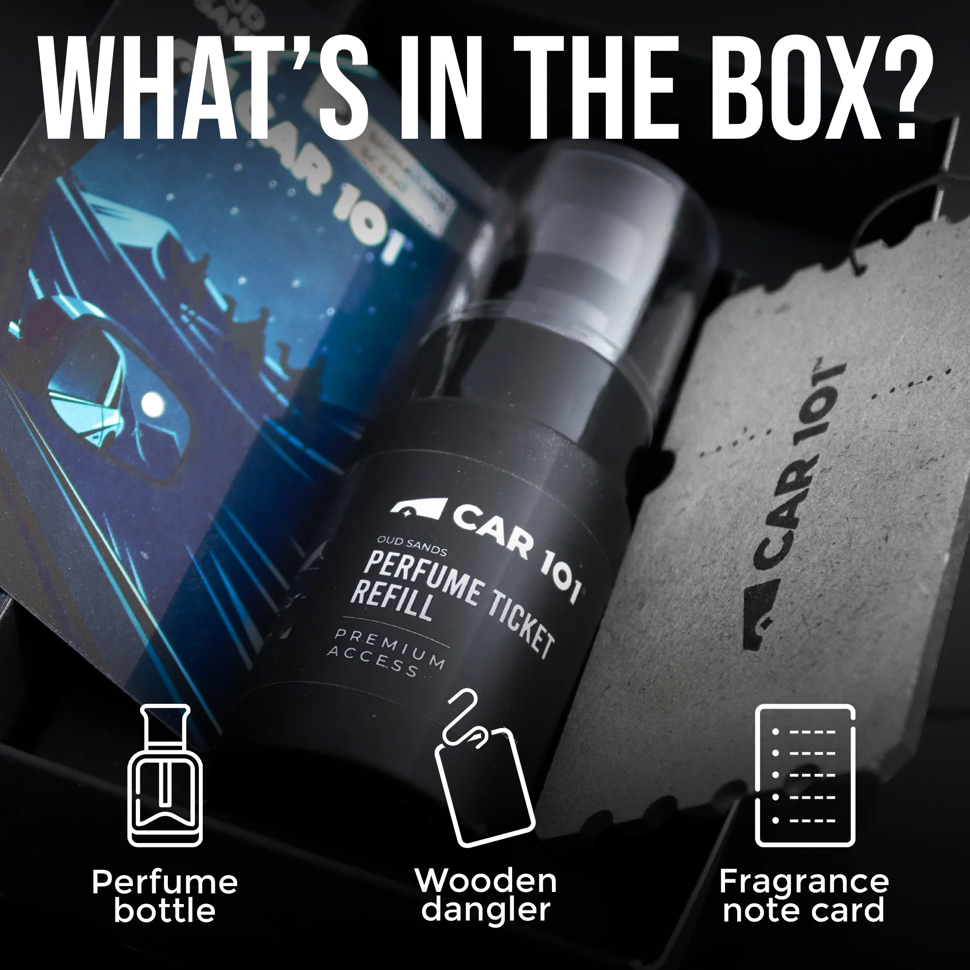 CAR101 Oud Sands – Luxury Car Perfume - Image 4