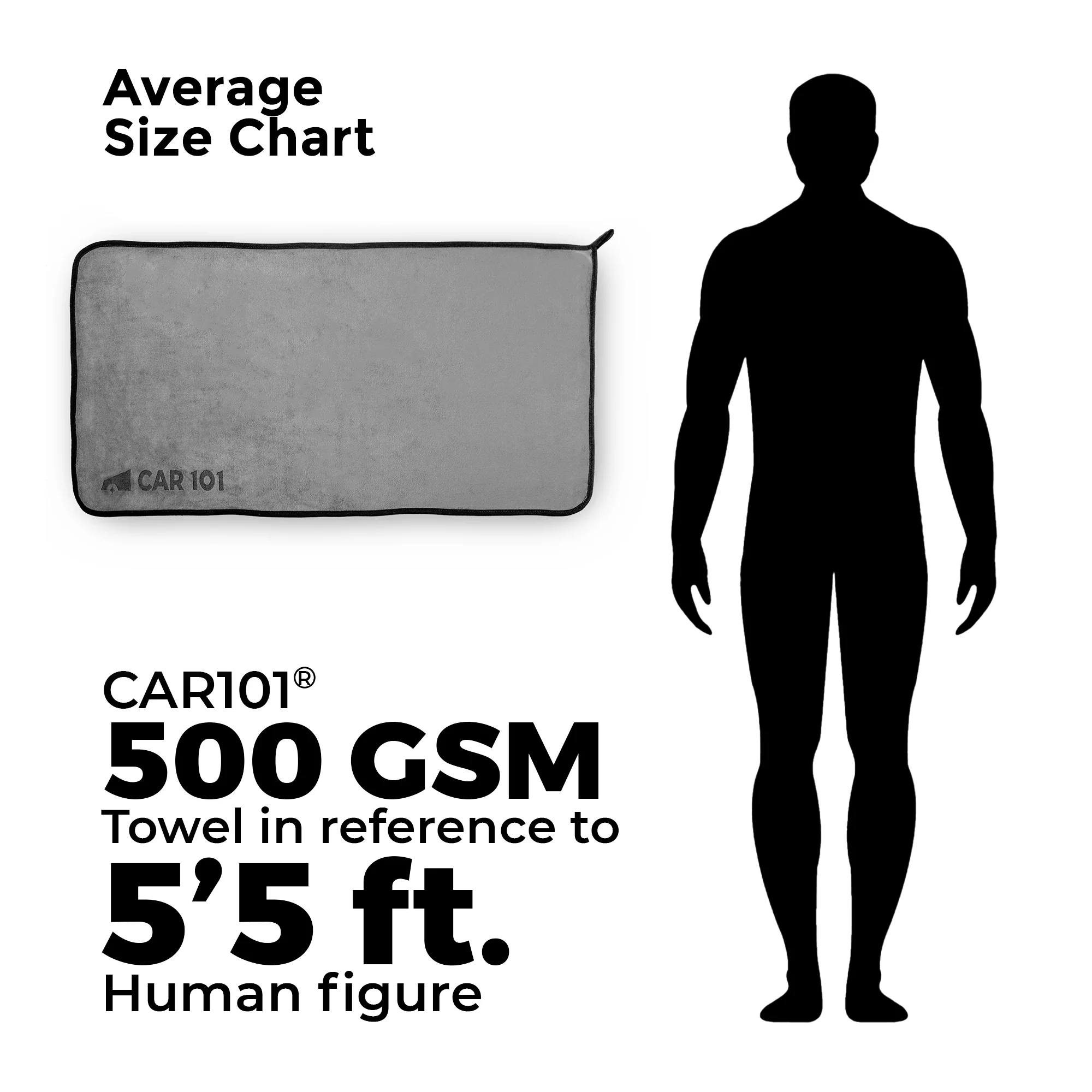 CAR101 500 GSM Microfiber Towel - Image 7