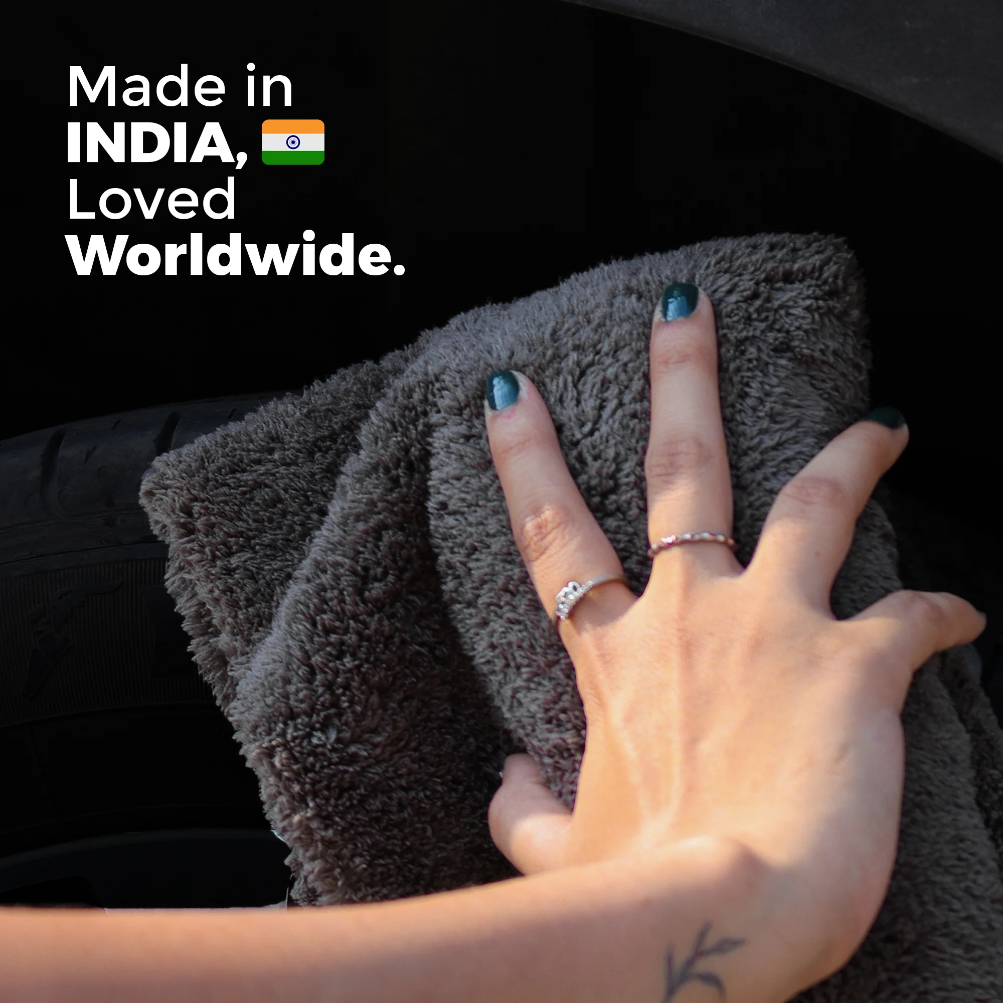 CAR101 Coral Fleece Microfibre Towel – 550 GSM - Image 7