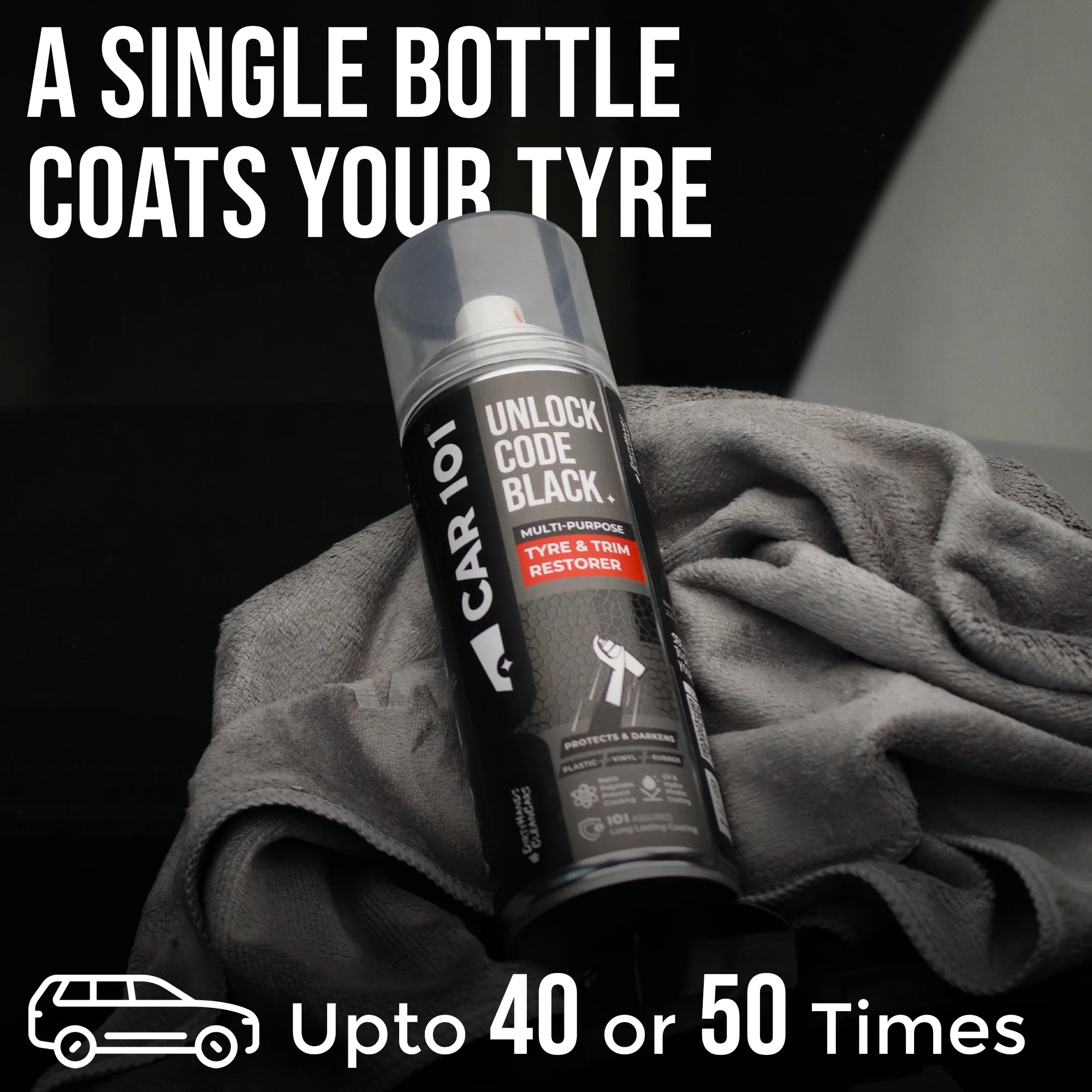 Zip Zap Car Duster + Tyre Trim Combo - Image 7