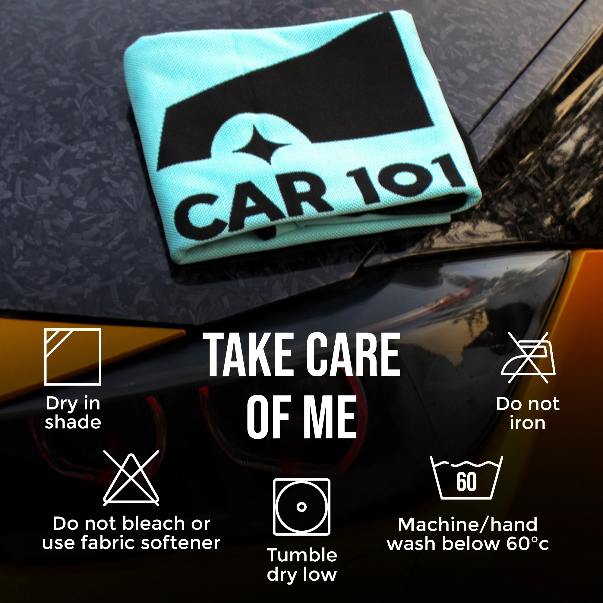 CAR101 600 GSM Twisted Loop Drying Towel - Image 6