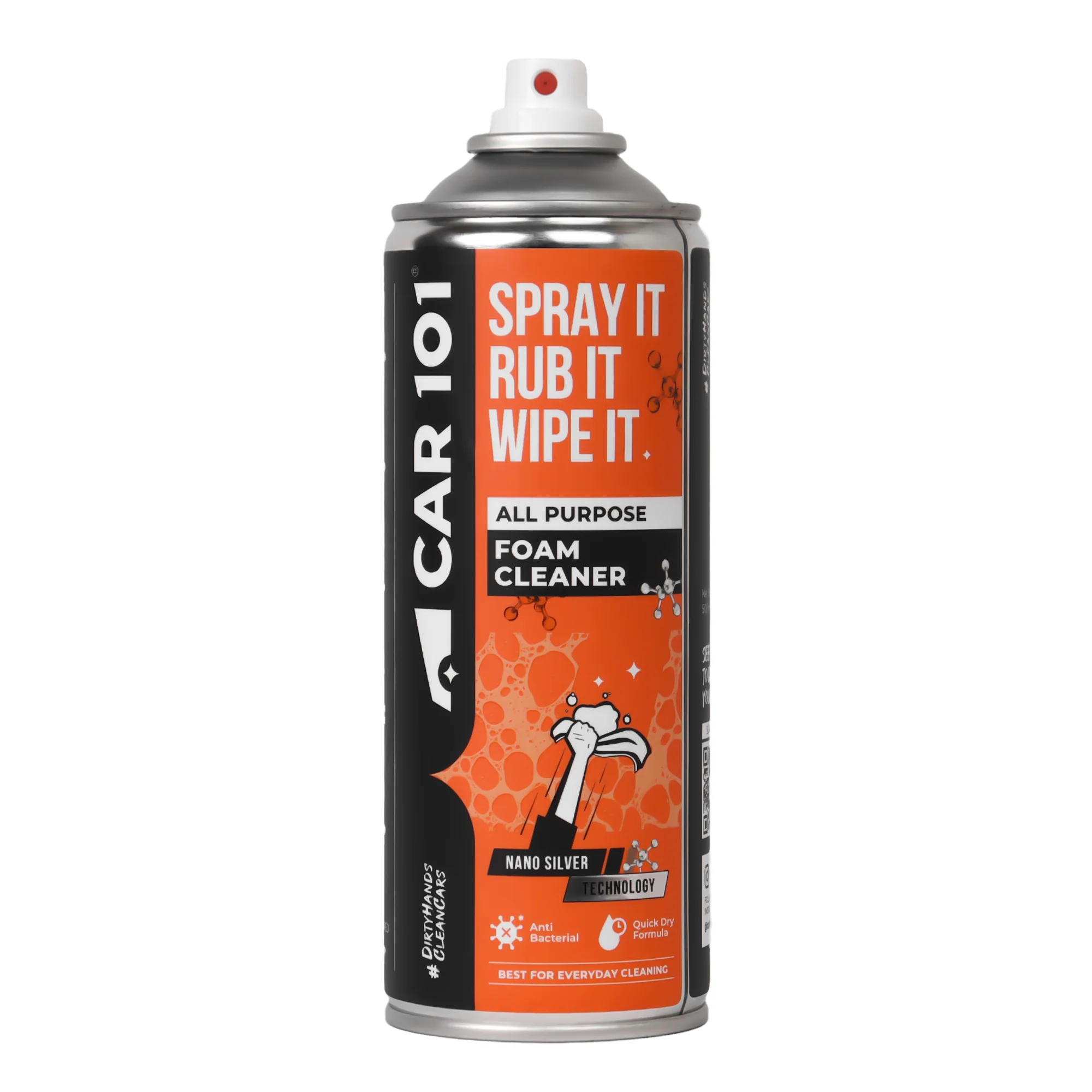 All Purpose Foam Cleaner | Best for daily cleaning | Car interior & Exterior | Anti Bacterial | 500ml large Size - Image 12