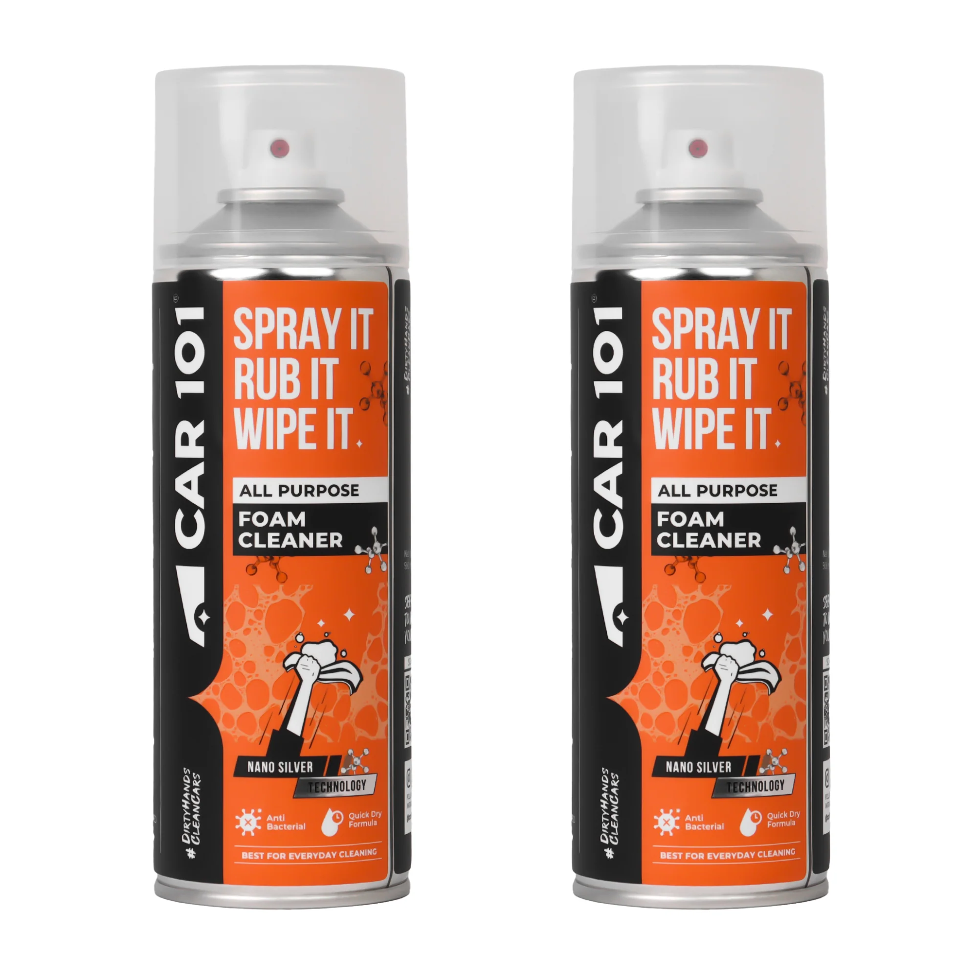 All Purpose Foam Cleaner | Best for daily cleaning | Car interior & Exterior | Anti Bacterial | 500ml large Size - Image 15